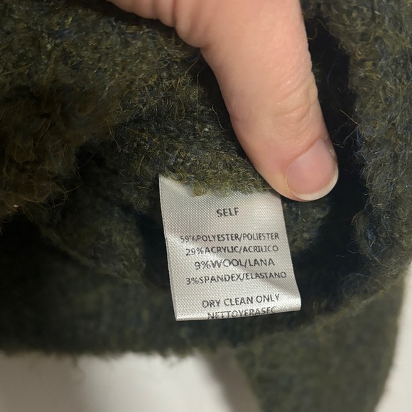 ADORA Forest Green Crew Neck Sweater - Picture 3 of 3